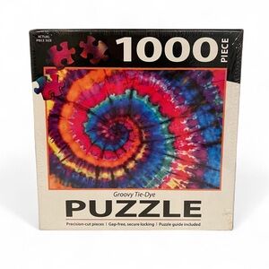 Groovy Tie Dye 1000 Piece Puzzle